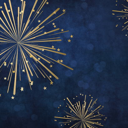 Stijlvolle zakelijke kerstkaart met fijne feestdagen en 2026 Achterkant