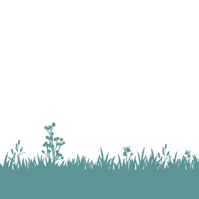 Trouwkaart met gezin kinderen op een bakfiets Achterkant