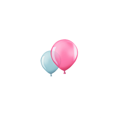 Uitnodiging twenty verjaardagsfeest ballonnen holografisch Achterkant