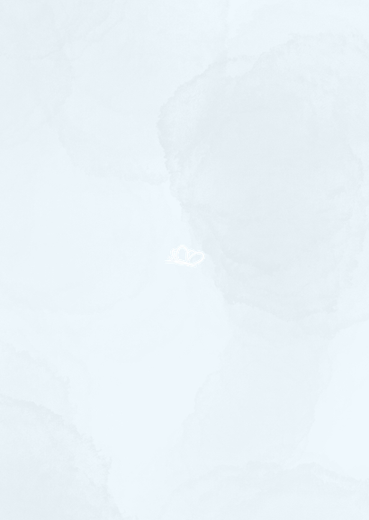 Vintage geboortekaartje met waterverf bloemen en goud Achterkant