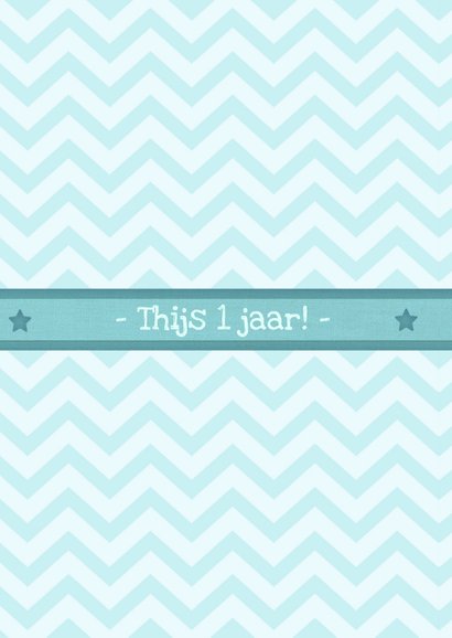 12 maanden Kaart - Jongen 2