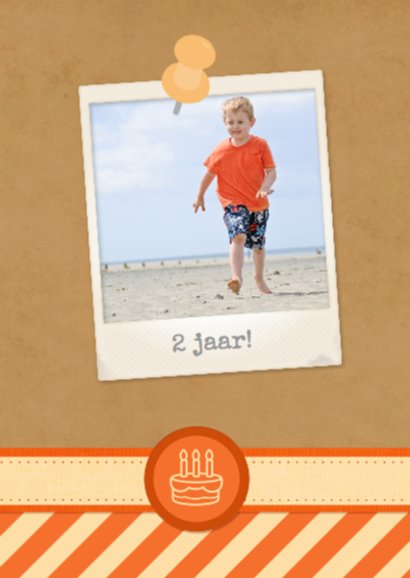 12 maanden Karton Oranje 2