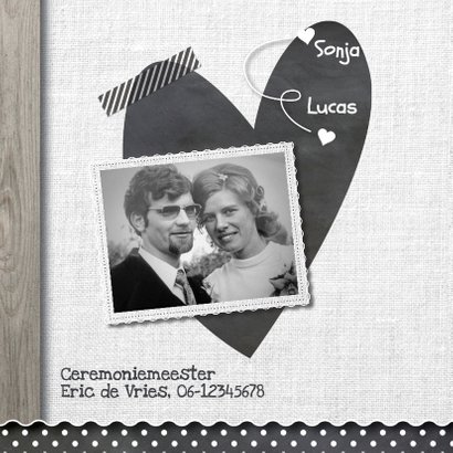 50 jaar huwelijk houten linnen 2