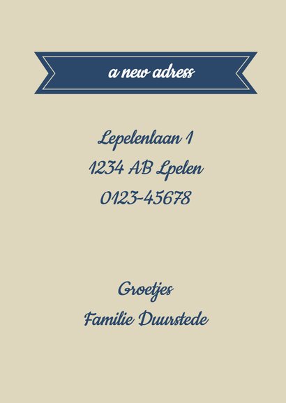 A new home... a new adress - BK 3