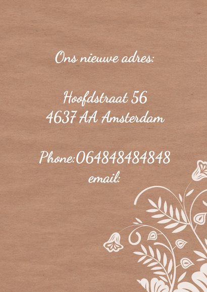 A New Home wegwijzer 3