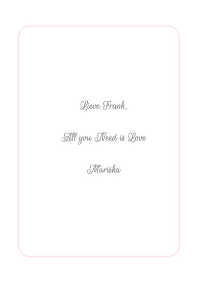 All you Need is Love - BK 3