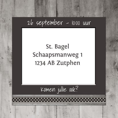 Antraciet Ik word gedoopt! - BK 3