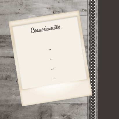 Antraciet Wij gaan trouwen - BK 2