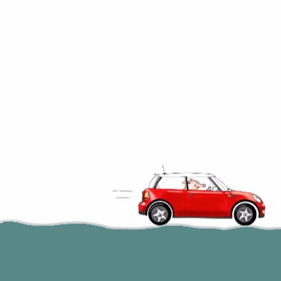 auto mini cooper rood 3