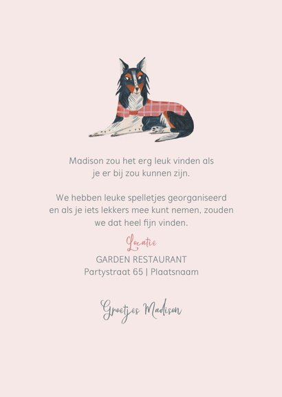 Babyshower meisje honden en planten 3
