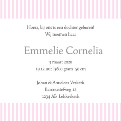 Bar creatief - Emmelie naamplaatje 3