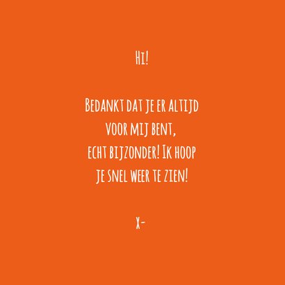 Bedankkaart jij bent onbetaalbaar... 3