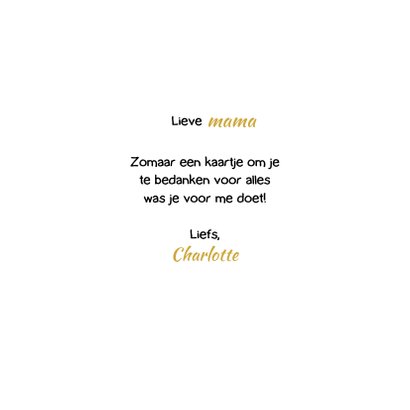 Bedankkaart met bedankt is verschillende talen 3