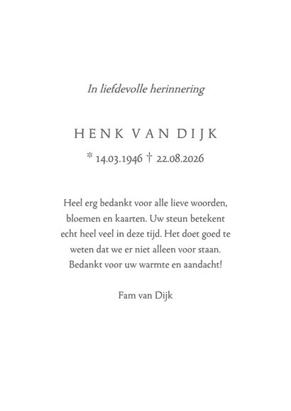 Bedankkaart paardebloem 3