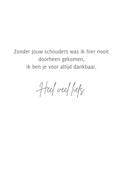Bedankkaart vintage zacht pastel 3