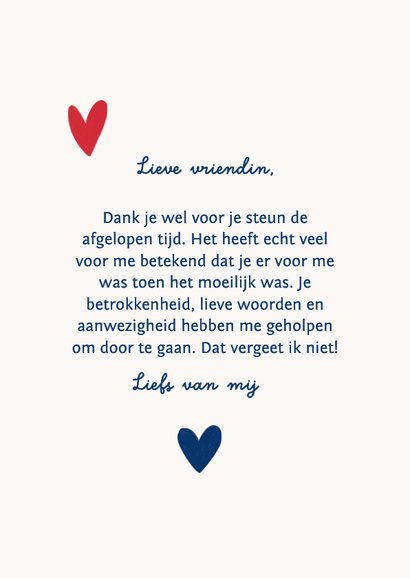 Bedankkaartje je bent geweldig 3