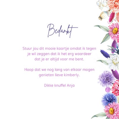 Bedankt droogbloemetjes 3