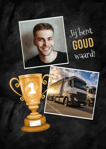Bedankt kanjer afscheid collega beker 2