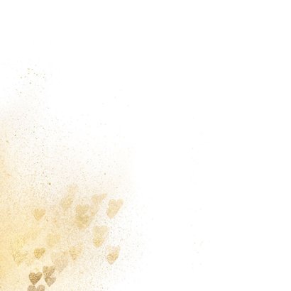 Bedankt kerstkaarten gouden hart 2