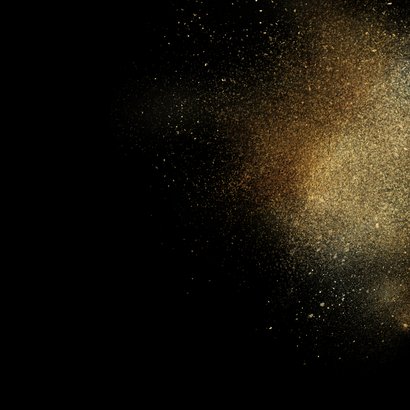 Bedankt kerstkaarten gouden hart Achterkant