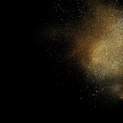 Bedankt kerstkaarten gouden hart Achterkant