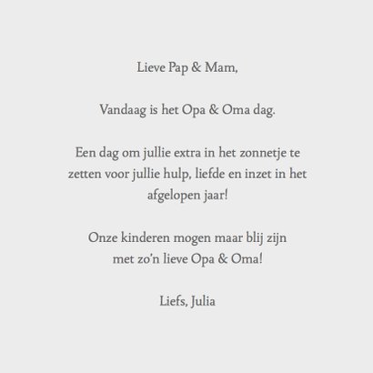 Bedankt Opa & Oma 3