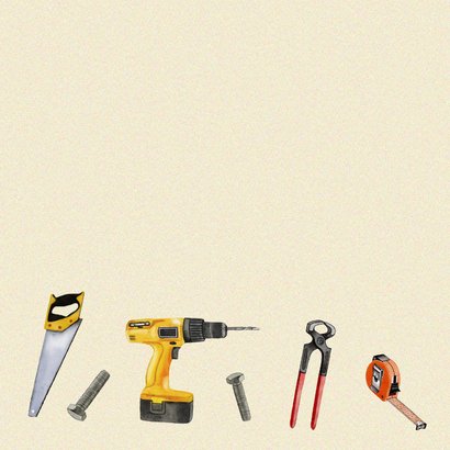 Bedankt voor het klussen met gereedschap illustraties 2