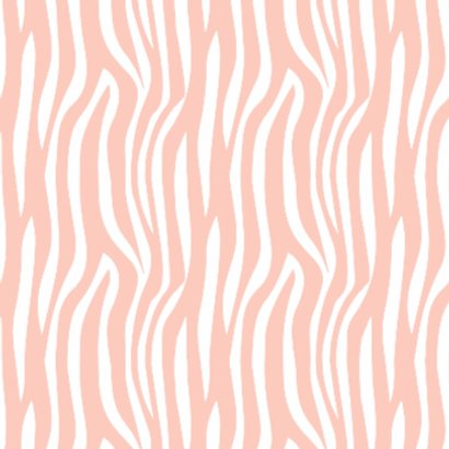 Bedanktkaartje Zebra Roze - WW 2