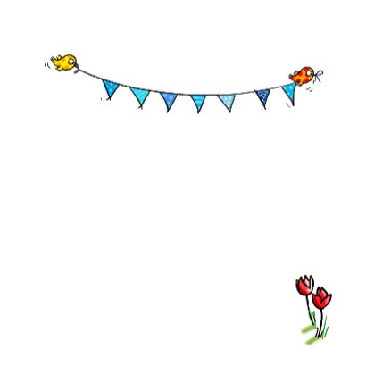 Beestjes in wiegje blauw 3
