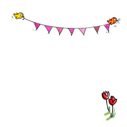 Beestjes in wiegje roze 3