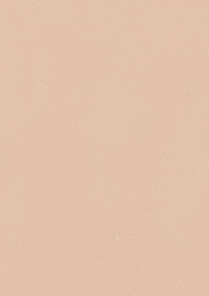 Beige rouwkaart met subtiel lief ballon hartje  Achterkant