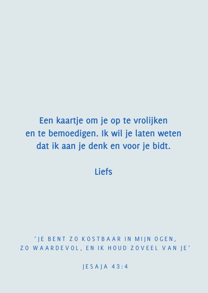 Bemoedigende wenskaart jij bent waardevol illustratie 3