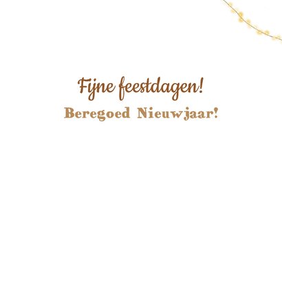 Beregezellige kerstkaart met lief beertje in sneeuw 3