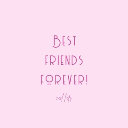 Best Friends Forever Kapper Illustratie 3