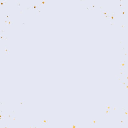 Best new year wishes - text and gold - nieuwjaarskaart Achterkant