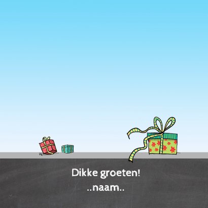 Besteleend geel met teksten 3