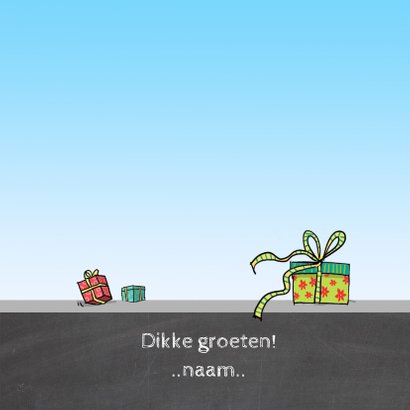 Besteleend geel met teksten 3