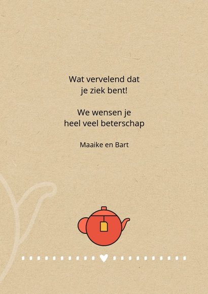 Beterschap Be tough and drink tea 3