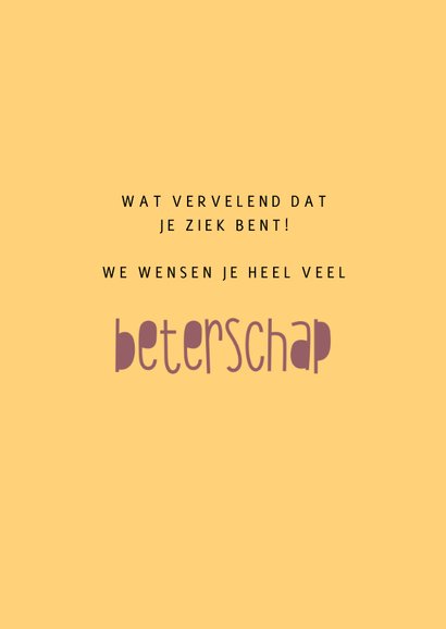 Beterschap Be tough and drink tea 3