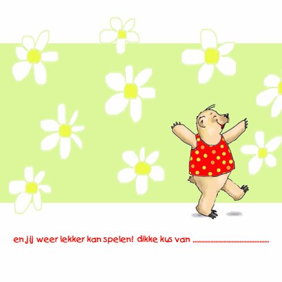 Beterschap beertje gebroken arm 3