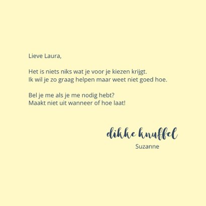 beterschap bel me luisterend oor 3
