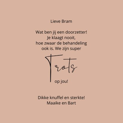 Beterschap Bikkel this says it all 3