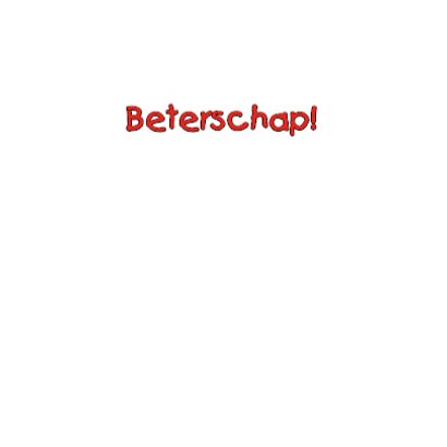 Beterschap Blij doktertje 3