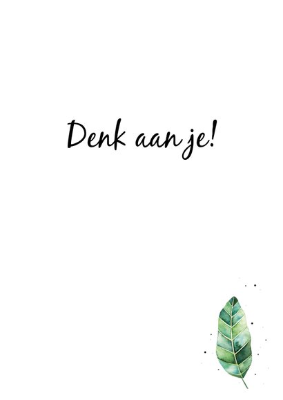 Beterschap, ik denk aan je 3