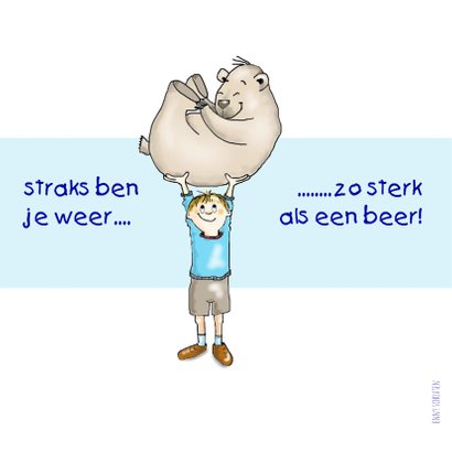 beterschap jongen gebroken arm 2