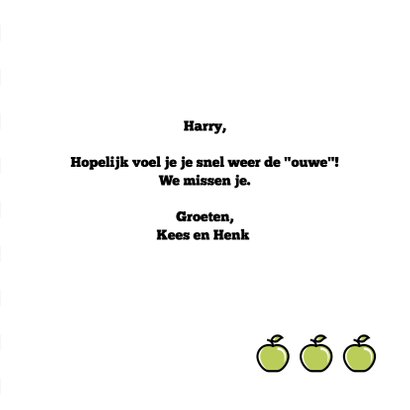 Beterschap - man met naam 3