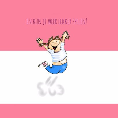 Beterschap meidje gebroken been 3