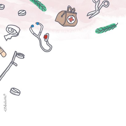 Beterschap met kerstboom patiënt 2