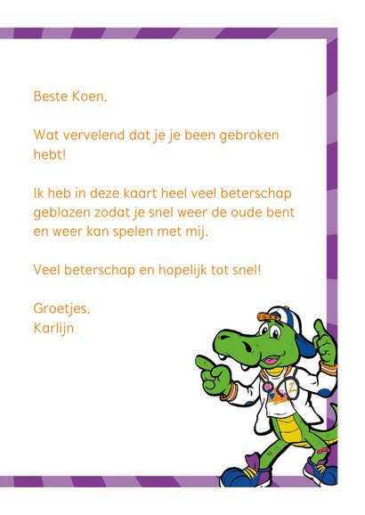 Beterschap van mij! 3