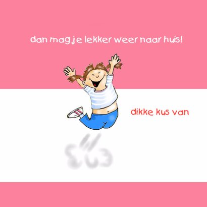 Beterschap ziekenhuis meisje 3